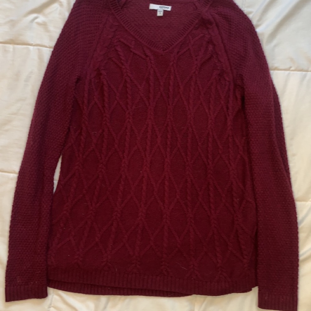 Red sweater